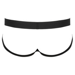 Black Level Men Jockstrap VINYL STRAP Noir